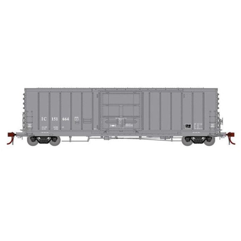 Athearn Genesis G26892 HO Scale 50' PC&F Ext. Post Boxcar Illinois Central IC 151664