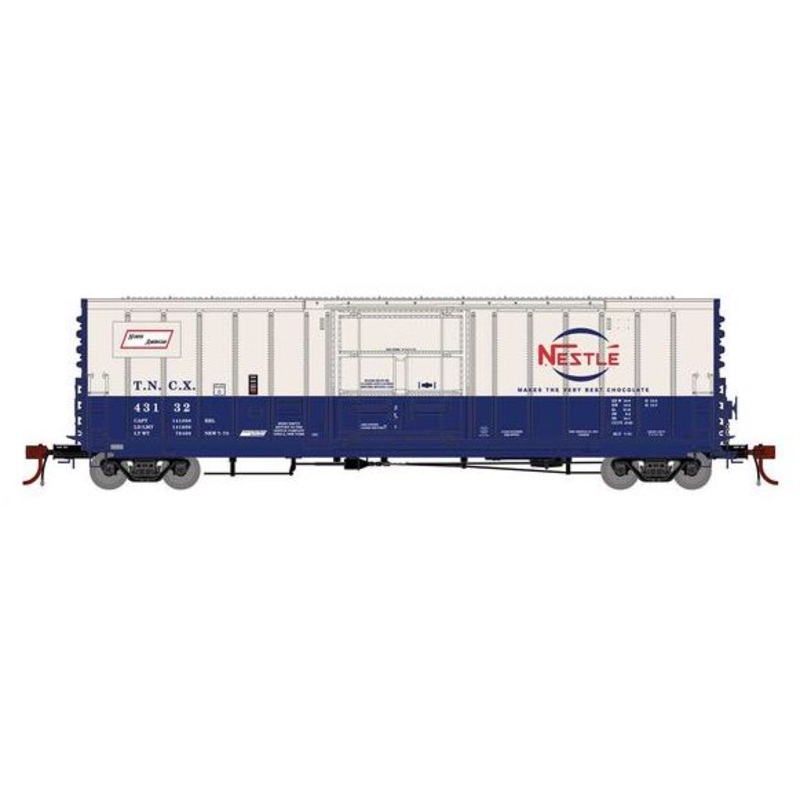 Athearn Genesis G26893 HO Scale 50' PC&F Ext. Post Boxcar Nestle TNCX 43132