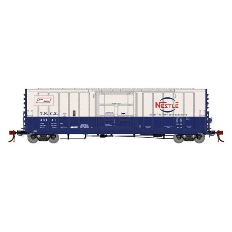 Athearn Genesis G26895 HO Scale 50' PC&F Ext. Post Boxcar Nestle TNCX 43141