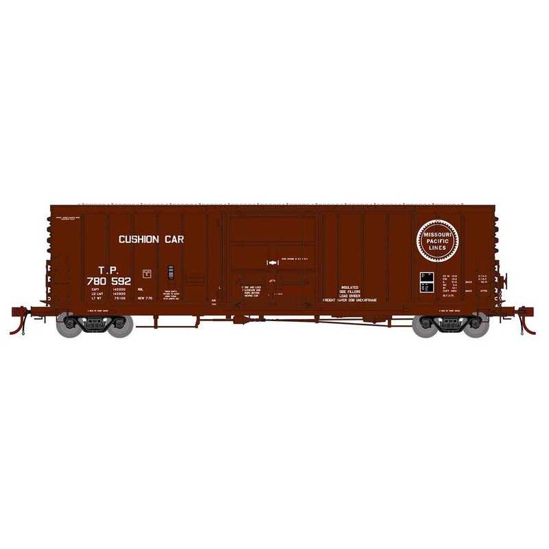 Athearn Genesis G26899 HO Scale 50' PC&F Ext. Post Boxcar Texas & Pacific TP 780592