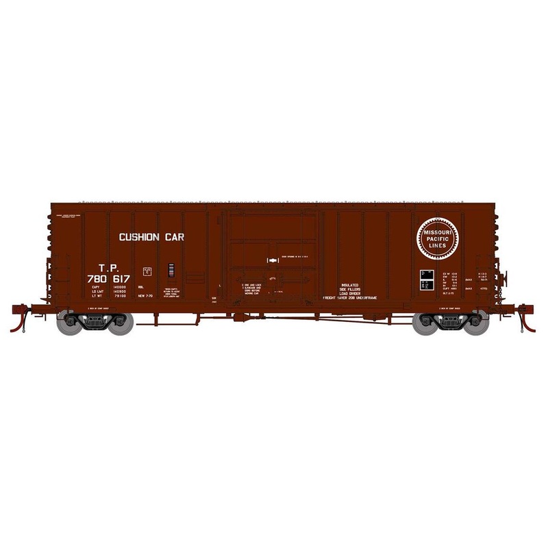 Athearn Genesis G26901 HO Scale 50' PC&F Ext. Post Boxcar Texas & Pacific TP 780617