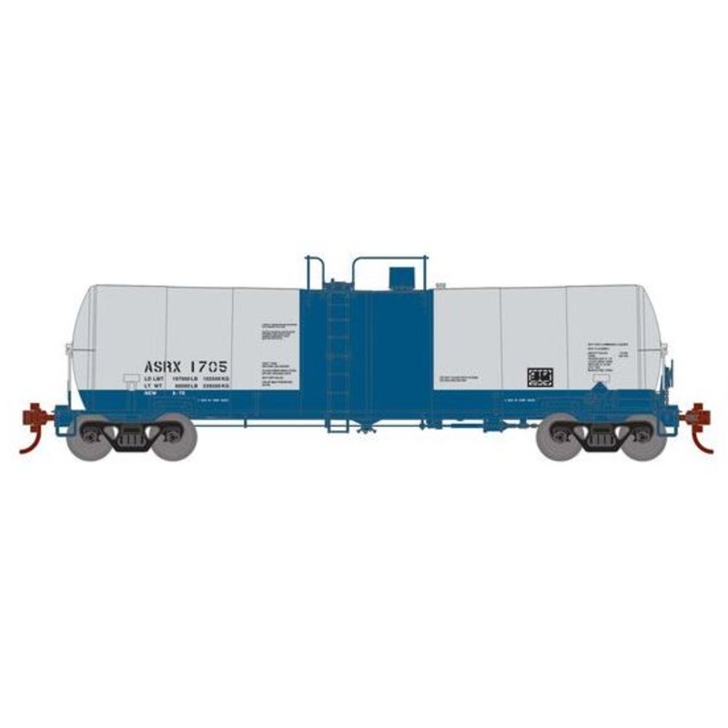 Athearn RTR 16393 HO Scale 16k Clay Slurry Tank Car Amstar ASRX 1701