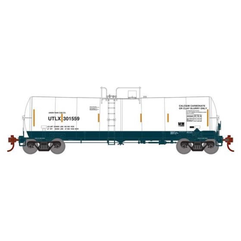 Athearn RTR 16399 HO Scale 16k Clay Slurry Tank Car Union UTLX 301559