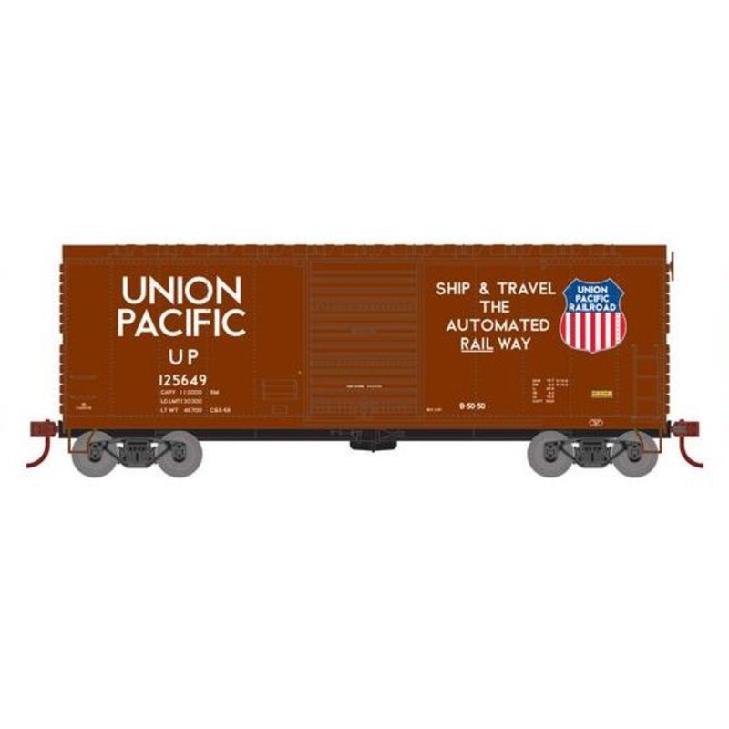 Athearn RTR 67960 HO Scale 40' Modernized Boxcar Union Pacific UP 125649