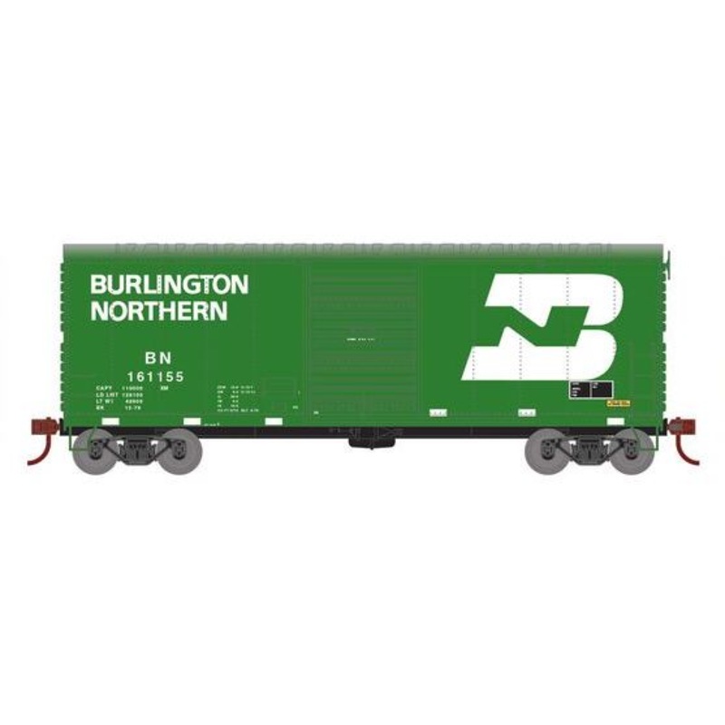 Athearn RTR 67963 HO Scale 40' Modernized Boxcar Burlington Northern BN 161155