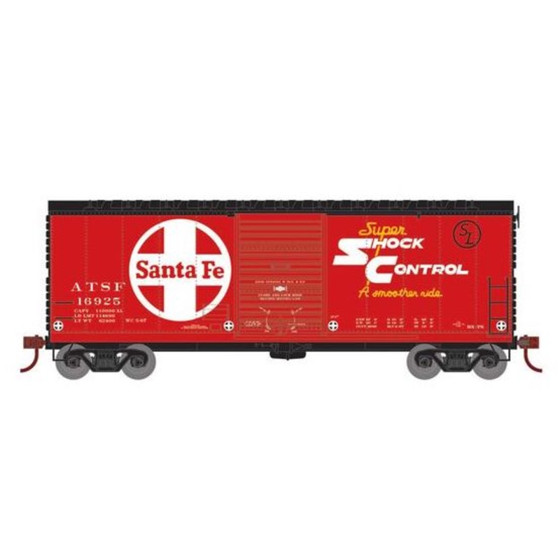 Athearn RTR 69433 HO Scale 40' Modernized Boxcar Santa Fe ATSF 16925
