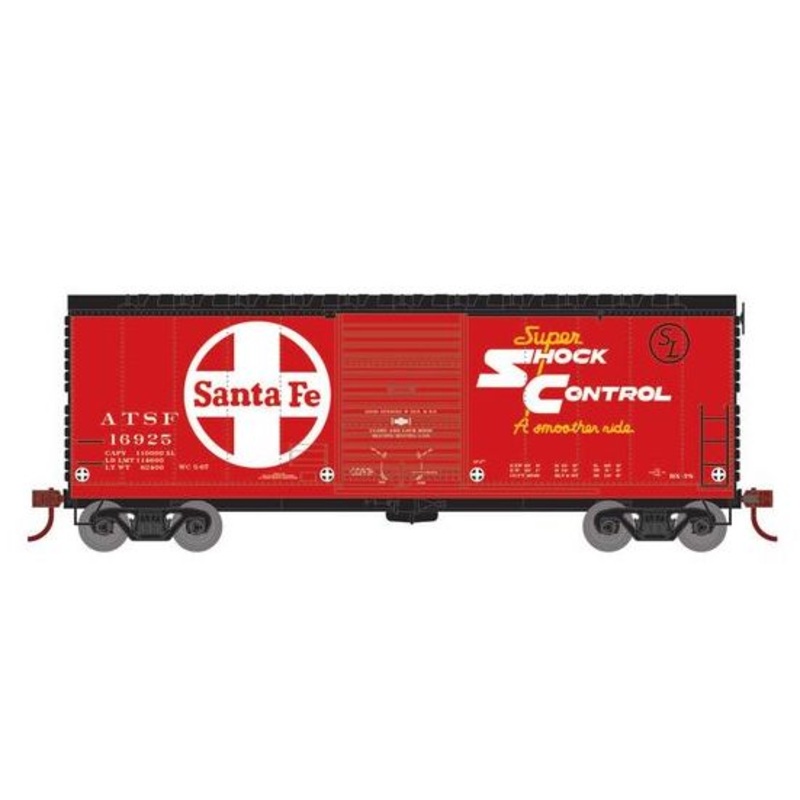 Athearn RTR 69434 HO Scale 40' Modernized Boxcar Santa Fe ATSF 16947