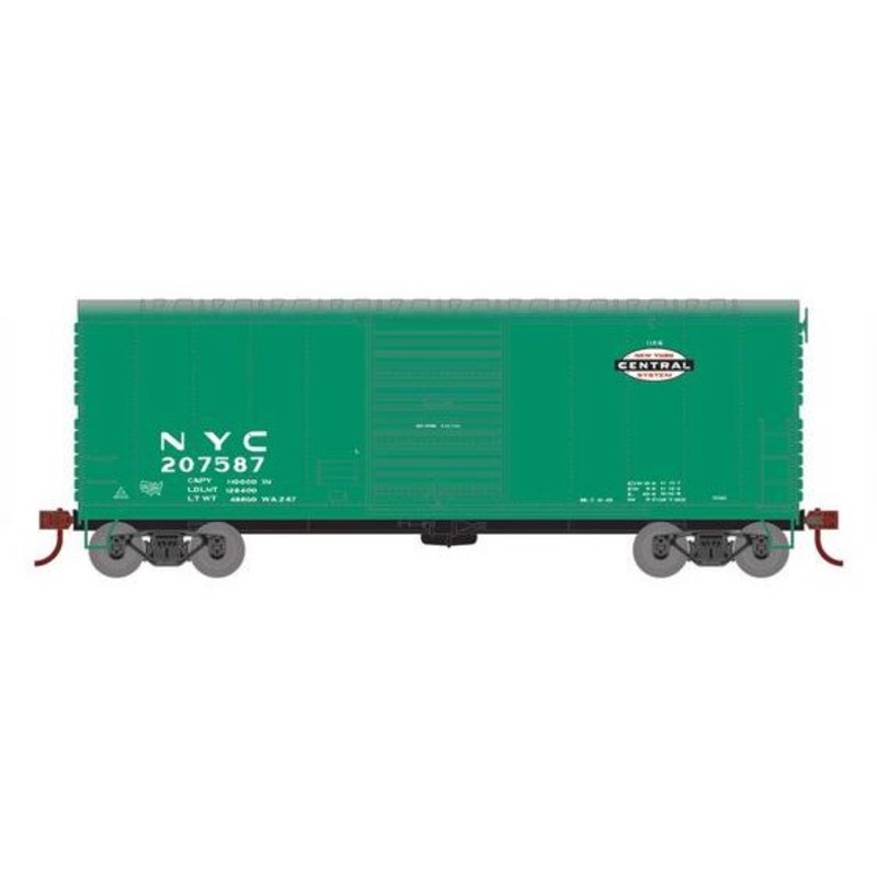 Athearn RTR 69436 HO Scale 40' Modernized Boxcar New York Central NYC 207587
