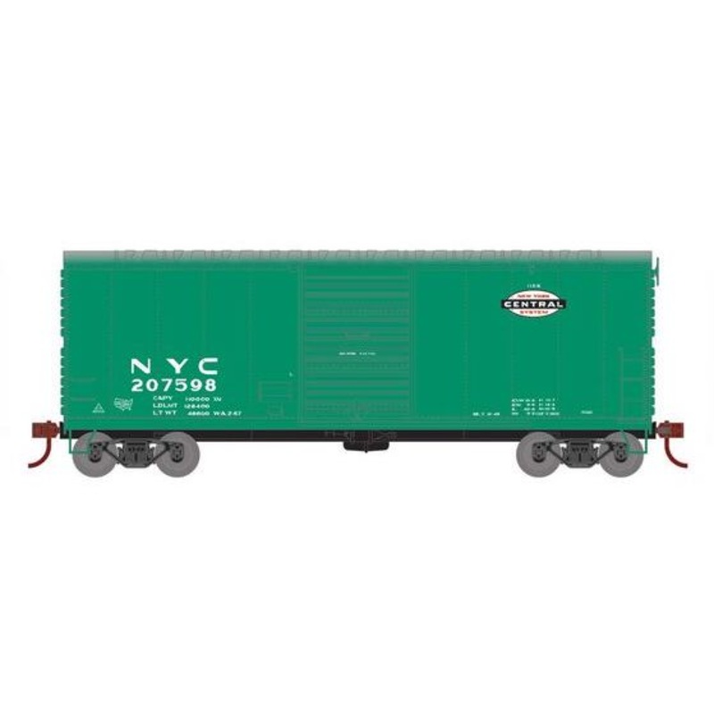 Athearn RTR 69437 HO Scale 40' Modernized Boxcar New York Central NYC 207598