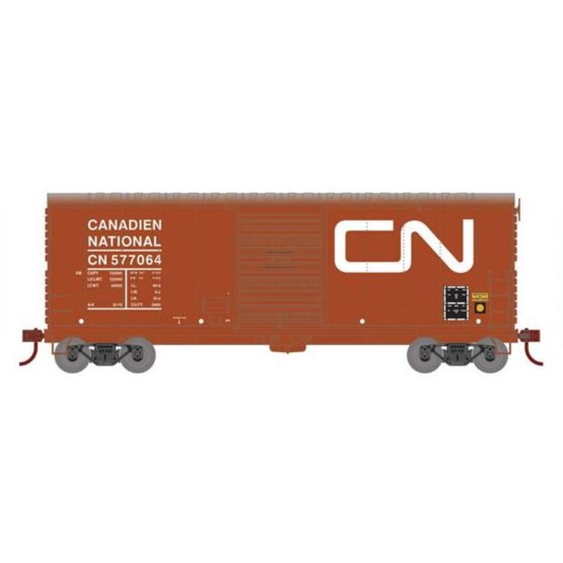 Athearn RTR 69442 HO Scale 40' Modernized Boxcar Canadian National CN 577064