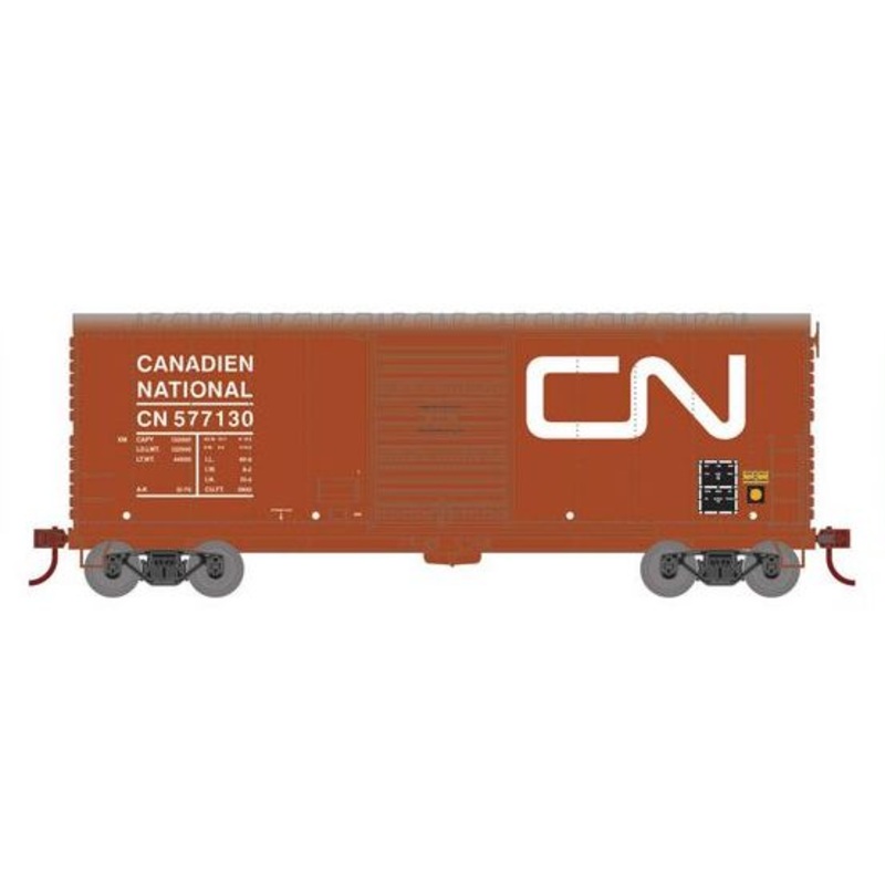 Athearn RTR 69443 HO Scale 40' Modernized Boxcar Canadian National CN 577130