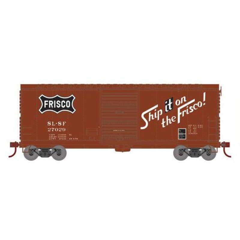 Athearn RTR 69446 HO Scale 40' Modernized Boxcar Frisco SLSF 27029