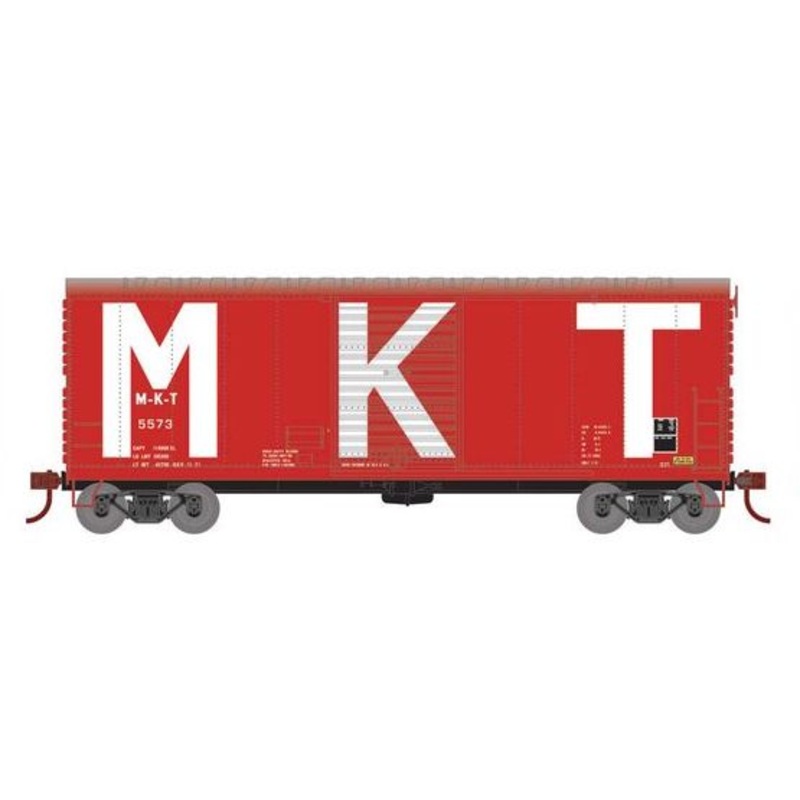 Athearn RTR 69448 HO Scale 40' Modernized Boxcar Missouri Kansas Texas MKT 5573