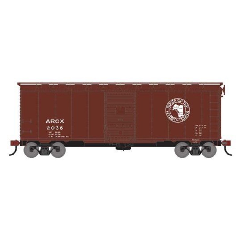 Athearn RTR 75332 HO Scale 40' Single Door Boxcar Alaska Railroad ARR 2036