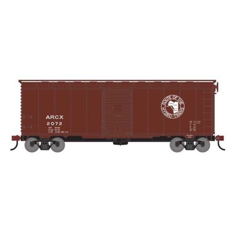 Athearn RTR 75333 HO Scale 40' Single Door Boxcar Alaska Railroad ARR 2072