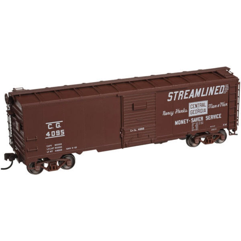 Atlas Master 20002600 HO Scale 40' 1932 ARA Boxcar Central of Georgia CG 4095 - NOS
