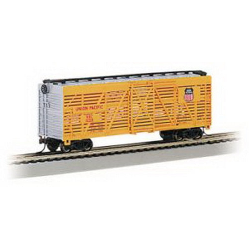 Bachmann 18501 HO Scale 40' Stock Car Union Pacific UP/OSL 47736
