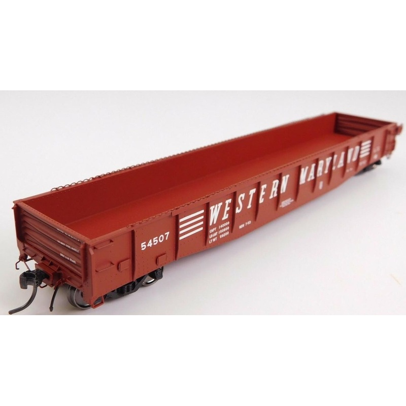 Tangent Scale Models 10912-03 HO Scale Bethlehem 52'6" Western Maryland WM 54507 - NOS