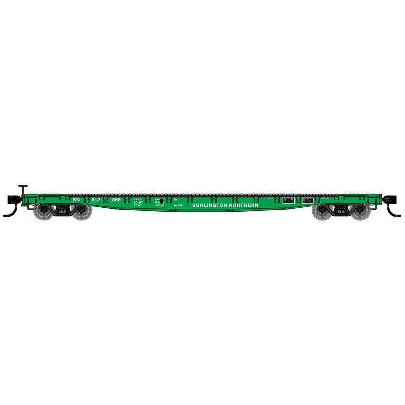 Walthers Mainline 910-6601 53' GSC Flatcar Burlington Northern BN 612866
