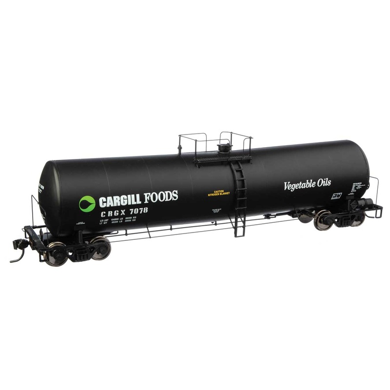 Walthers Proto 920-100250 HO Scale 23,000 Gallen Funnel Flow Tank Car Cargill CRGX 7078