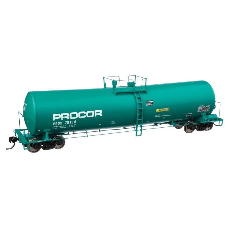 Walthers Proto 920-100259 HO Scale 23,000 Gallen Funnel Flow Tank Car Procor PROX 75134