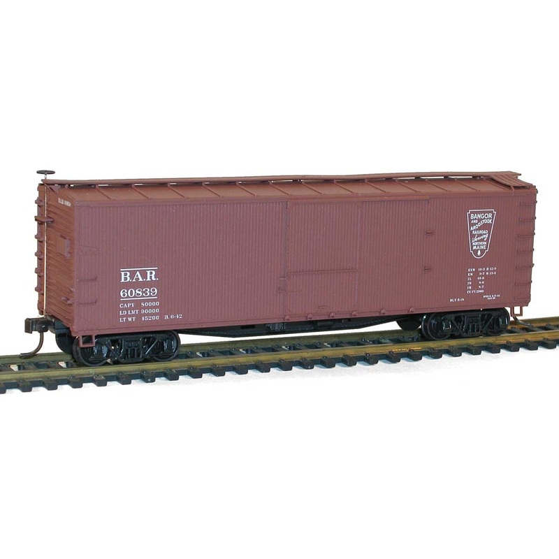 Accurail 4644 HO 40' USRA Wood Double Sheathed Boxcar Kit BAR 60839