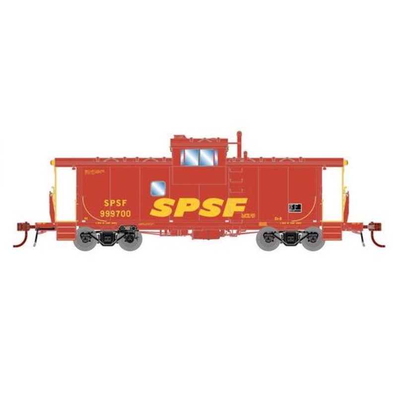 Athearn Genesis G78579 HO Scale ICC Caboose SPSF 999700 with Lights