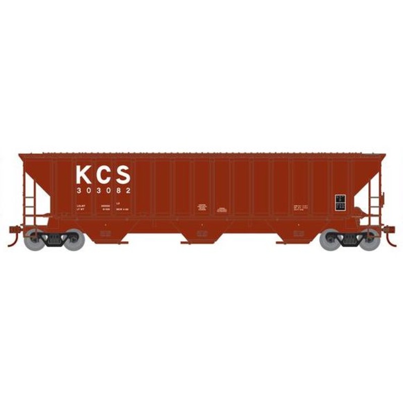 Athearn RTR 22264 HO Scale PS 4740 Covered Hopper Kansas City Southern KCS 303082