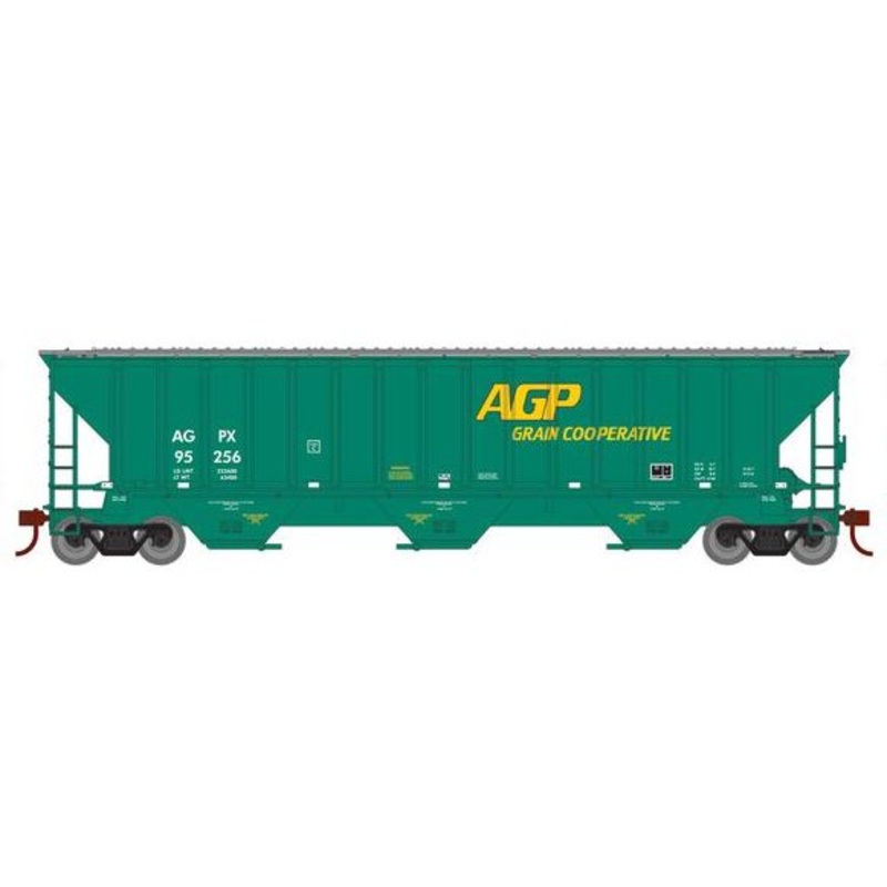 Athearn RTR 22271 HO Scale PS 4740 Covered Hopper AG Processing AGPX 95256