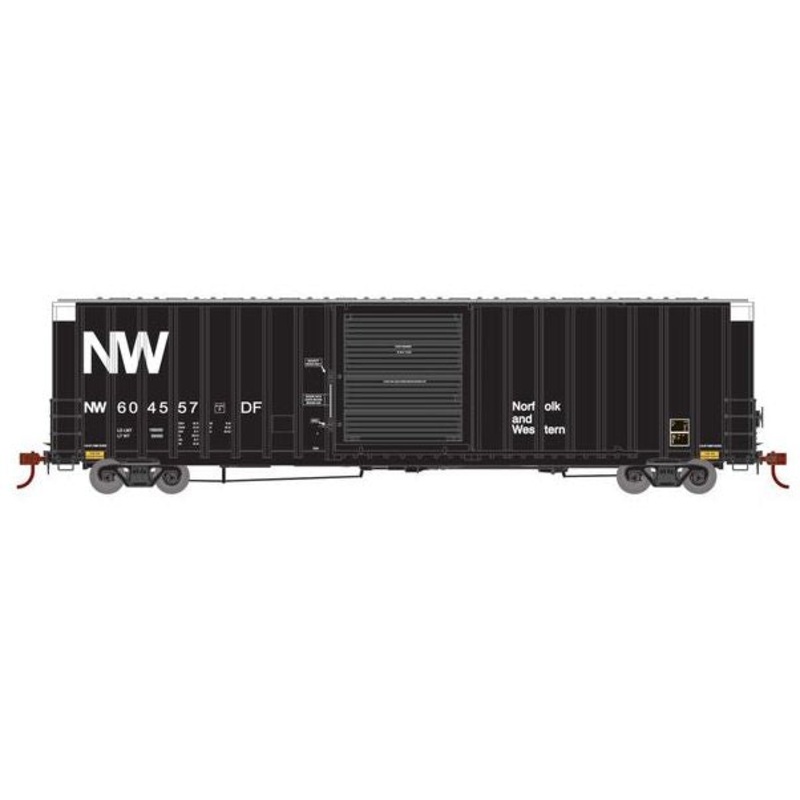 Athearn RTR 72845 HO Scale 60' ICC High Cube Boxcar Norfolk & Western NW 604557