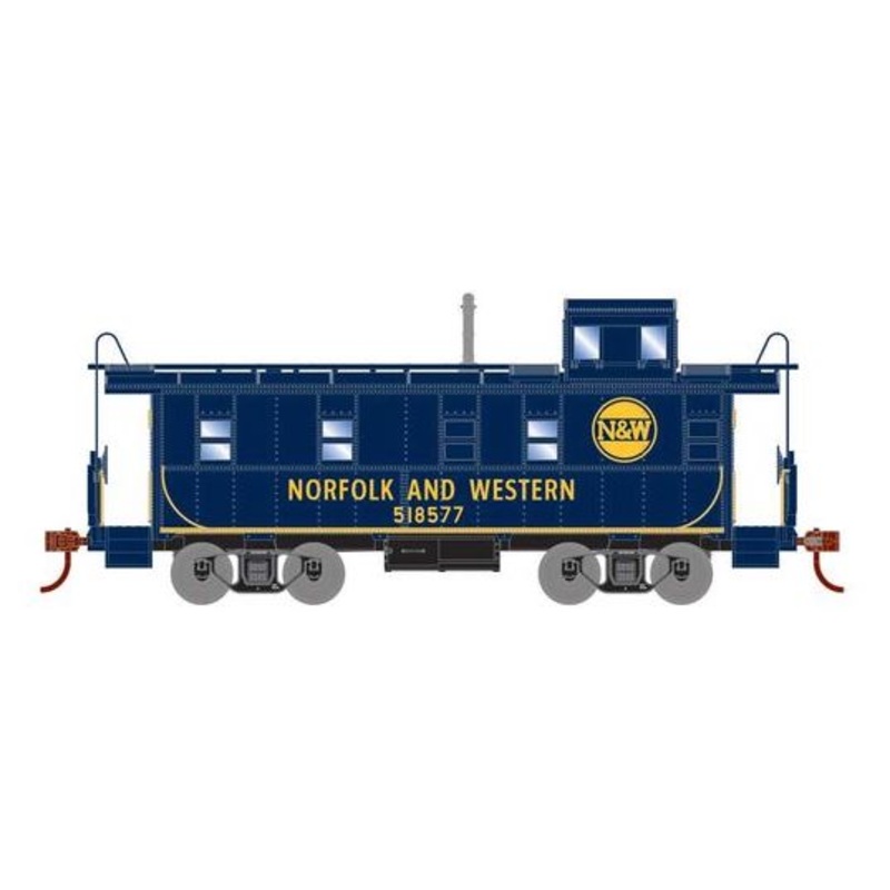 Athearn RTR 74031 HO Scale Cupola Caboose Norfolk & Western N&W 518577