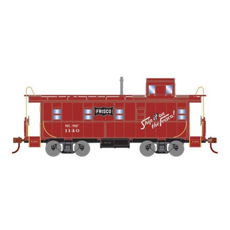 Athearn RTR 74038 HO Scale Cupola Caboose Frisco SLSF 1140