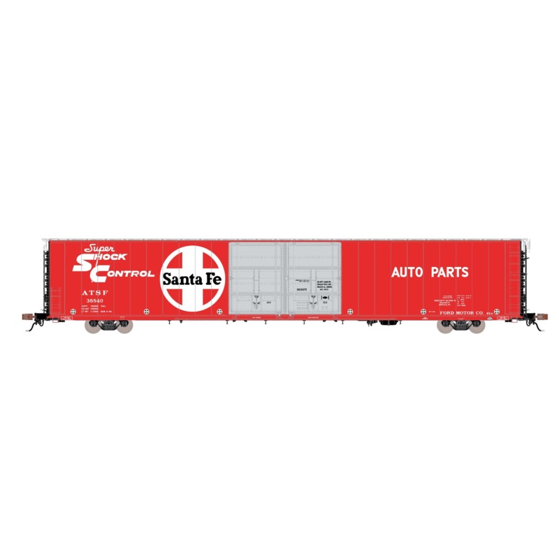 ScaleTrains 39046 Rivet HO Scale Thrall 86' Double Door Boxcar Santa Fe ATSF 36879