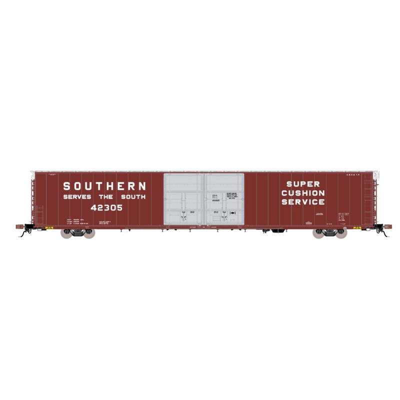 ScaleTrains Rivet 39051 HO Scale Thrall 86' Double Door Boxcar Southern 42326