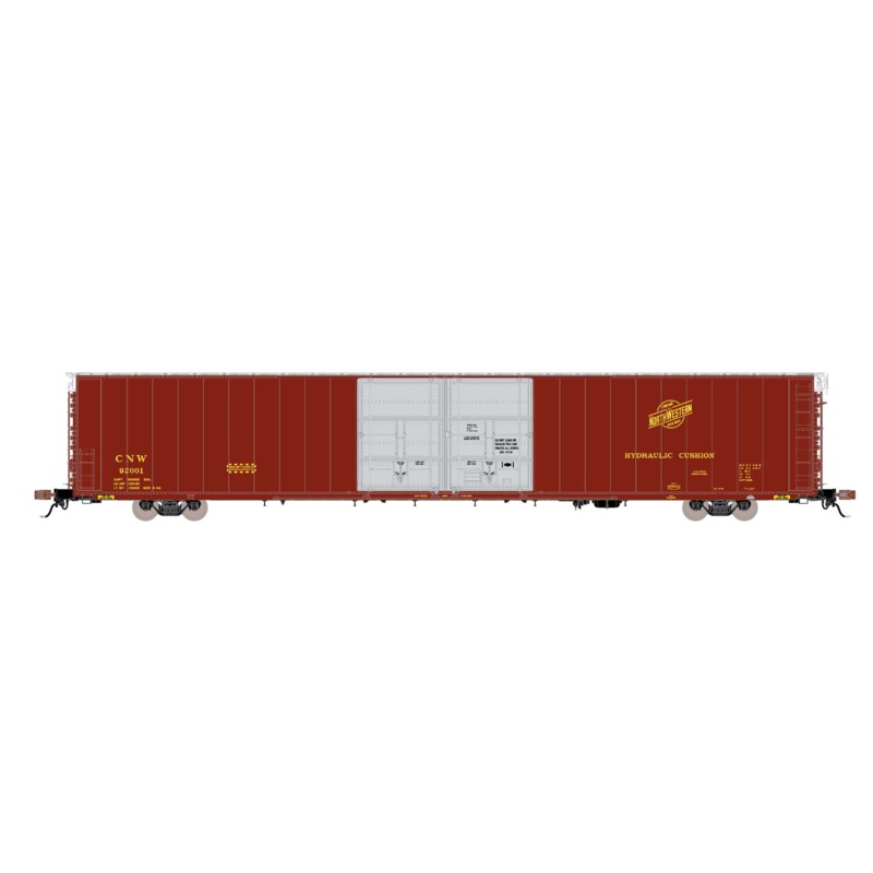 ScaleTrains Rivet 39056 HO Scale Thrall 86' Double Door Boxcar C&NW 92015