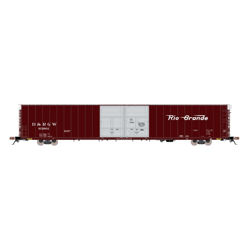 ScaleTrains Rivet 39061 HO Scale Thrall 86' Double Door Boxcar Rio Grande D&RGW 63911