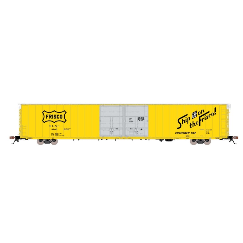 ScaleTrains Rivet 39067 HO Scale Thrall 86' Double Door Boxcar Frisco SLSF 9105