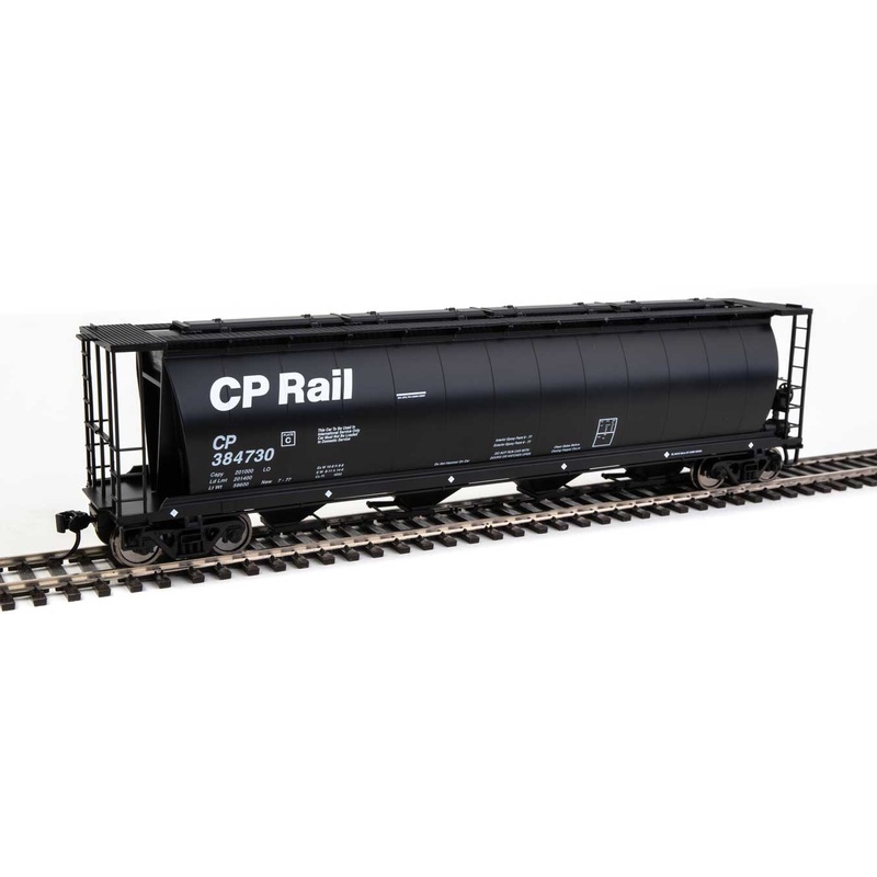 Walthers Mainline 910-7843 HO Scale 59' Cylindrical Covered Hopper CP 384730