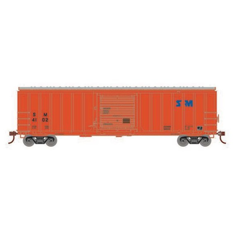 Athearn RTR 1006 HO Scale 50' ACF Outside Post Boxcar Saint Marys SM 4102