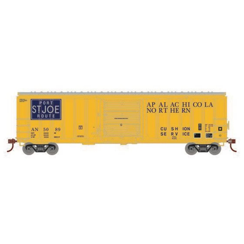 Athearn RTR 1063 HO Scale 50' ACF Outside Post Boxcar Apalachicola Northern AN 5089