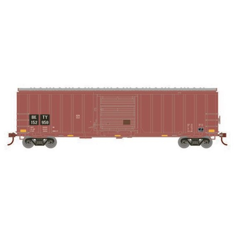 Athearn RTR 1218 HO Scale 50' ACF Outside Post Boxcar UP BKTY 152950