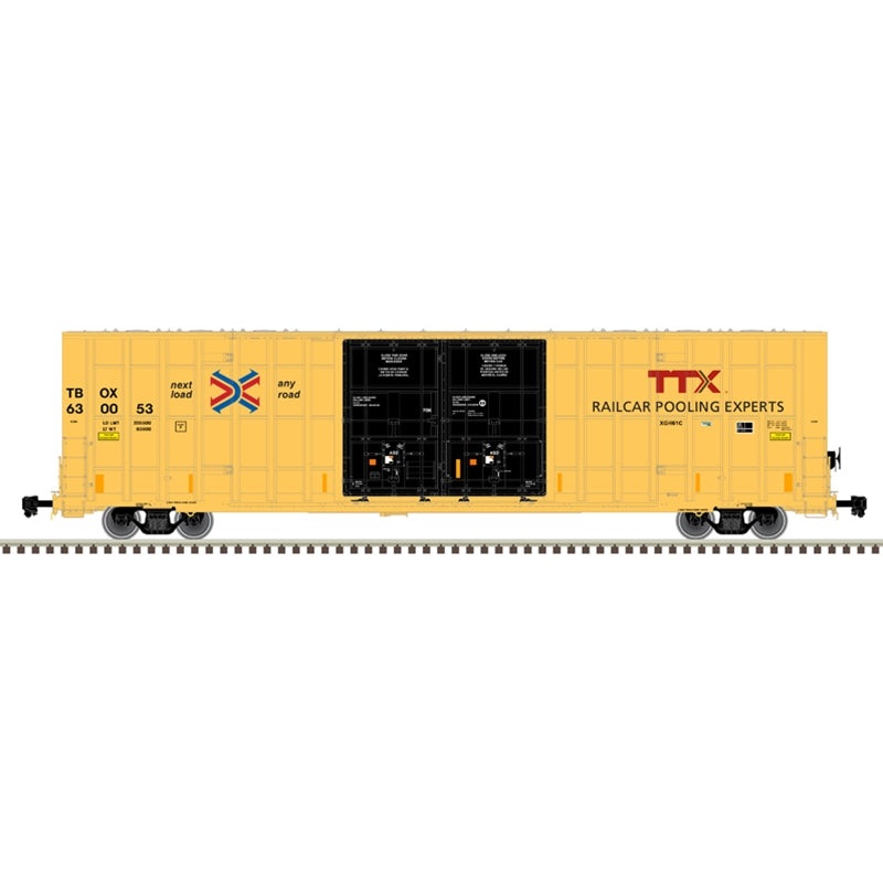 Atlas Master 20007274 HO Scale Gunderson 7550 Boxcar TTX TBOX 630197