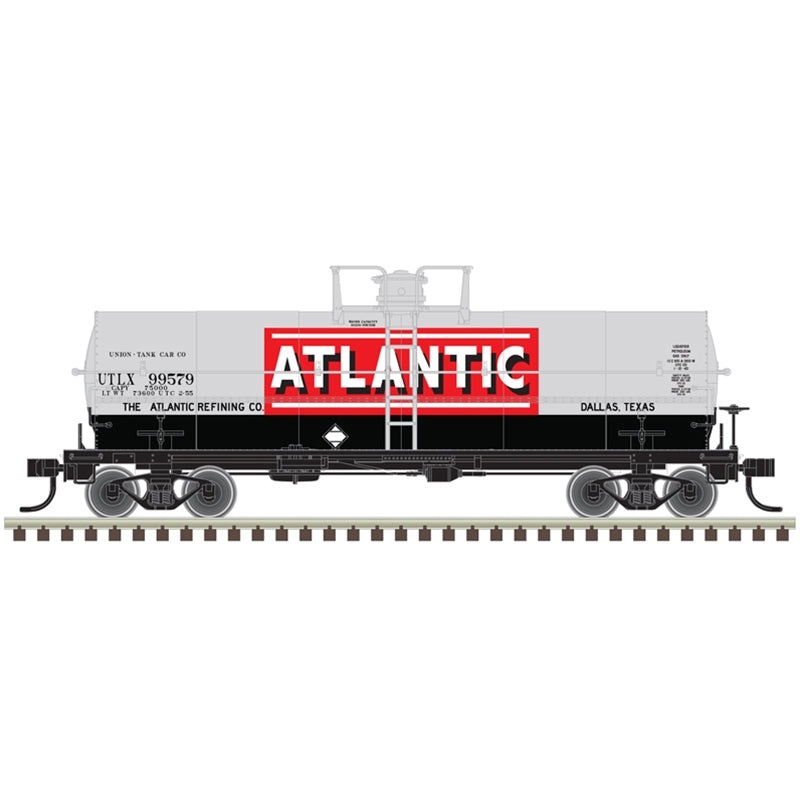 Atlas Master 20007347 HO Scale 11,000 Gallon Tank Car Atlantic Refining UTLX 99577