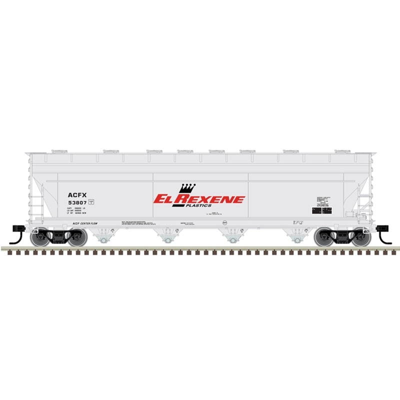 Atlas Master 20007378 HO Scale ACF 5250 Covered Hopper El Rexene 53809