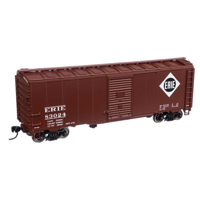 Walthers Mainline 910-1357 HO Scale 40' AAR 1944 Boxcar Erie 83024