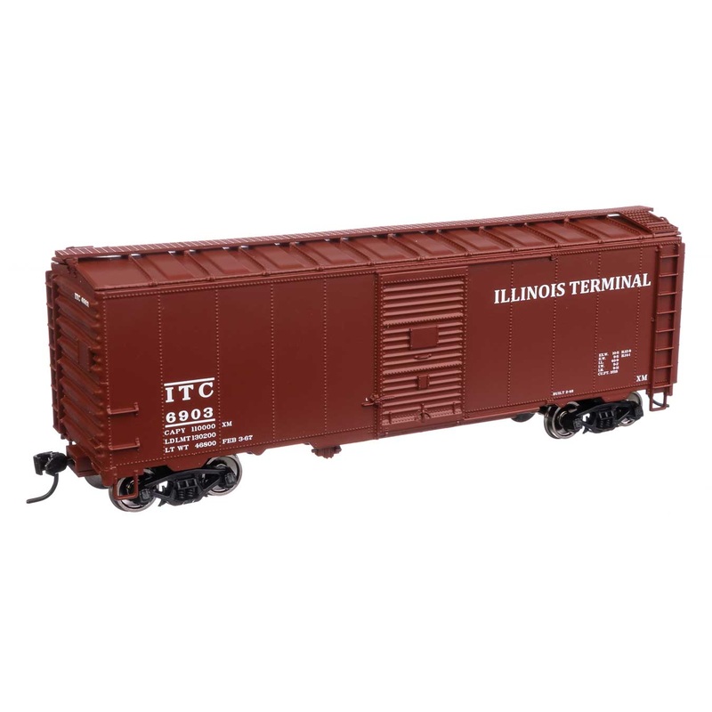 Walthers Mainline 910-1361 HO Scale 40' AAR 1944 Boxcar Illinois Terminal ITC 6903