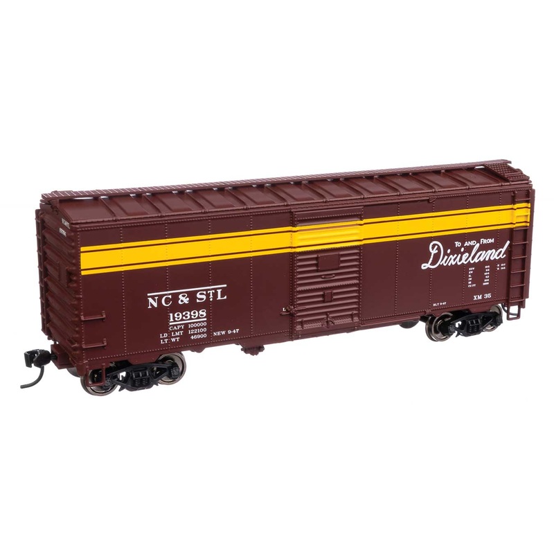 Walthers Mainline 910-1365 HO Scale 40' AAR 1944 Boxcar NC&StL 19398