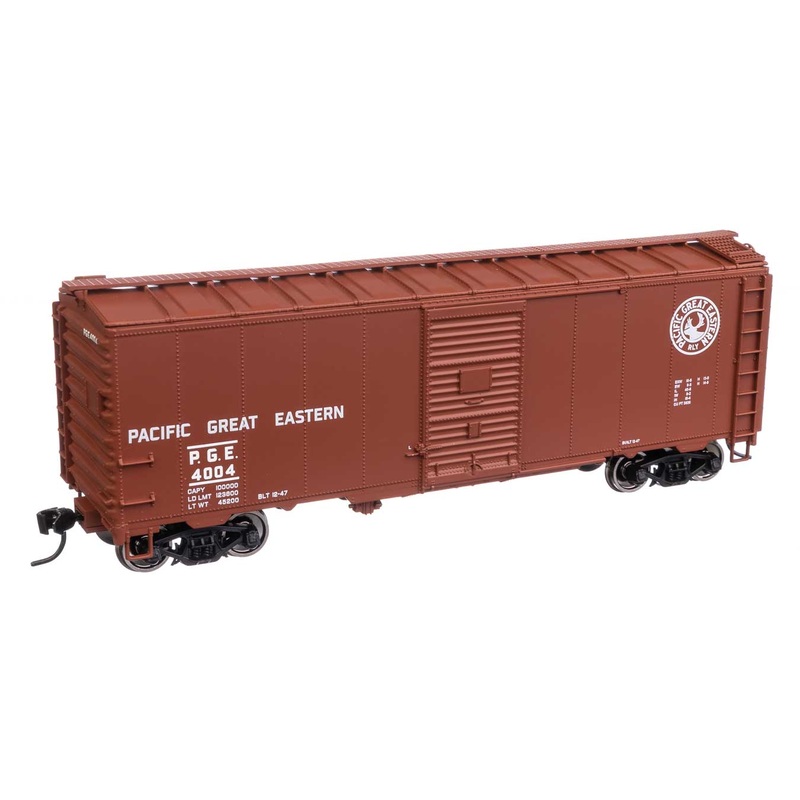 Walthers Mainline 910-1367 HO Scale 40' AAR 1944 Boxcar Pacific Great Eastern PGE 4004