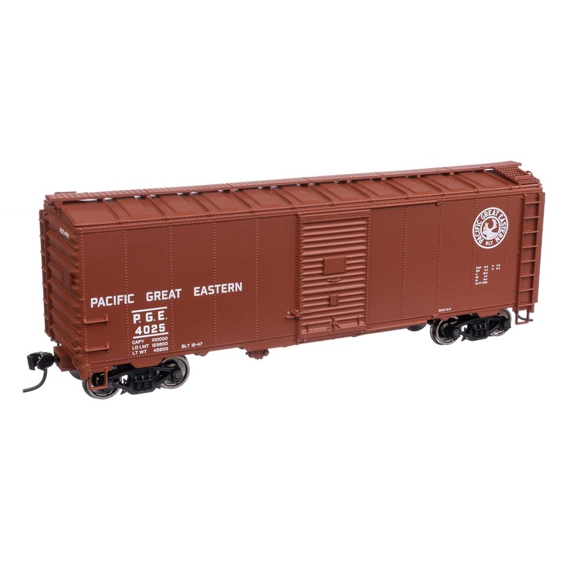 Walthers Mainline 910-1368 HO Scale 40' AAR 1944 Boxcar Pacific Great Eastern PGE 4025
