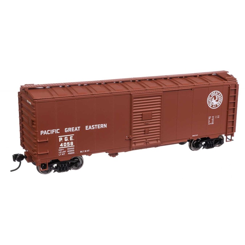 Walthers Mainline 910-1369 HO Scale 40' AAR 1944 Boxcar Pacific Great Eastern PGE 4058
